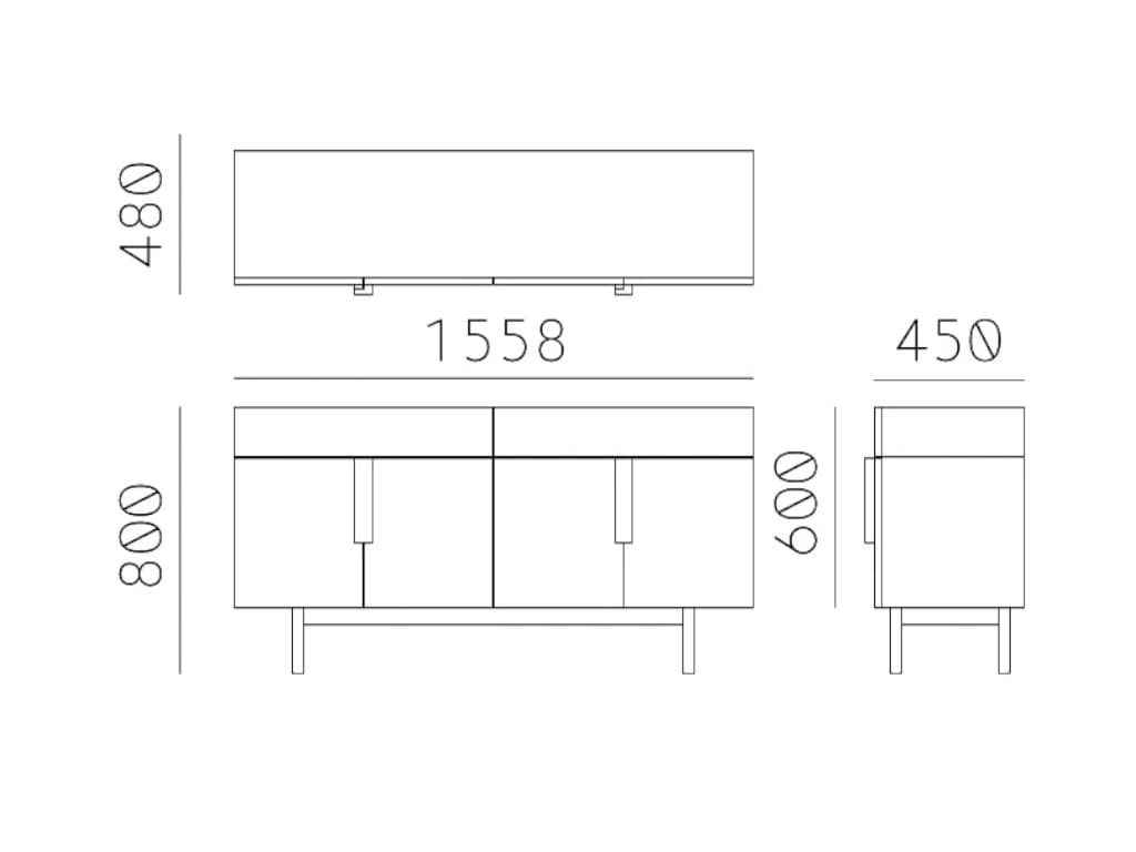 Aizome Sideboard