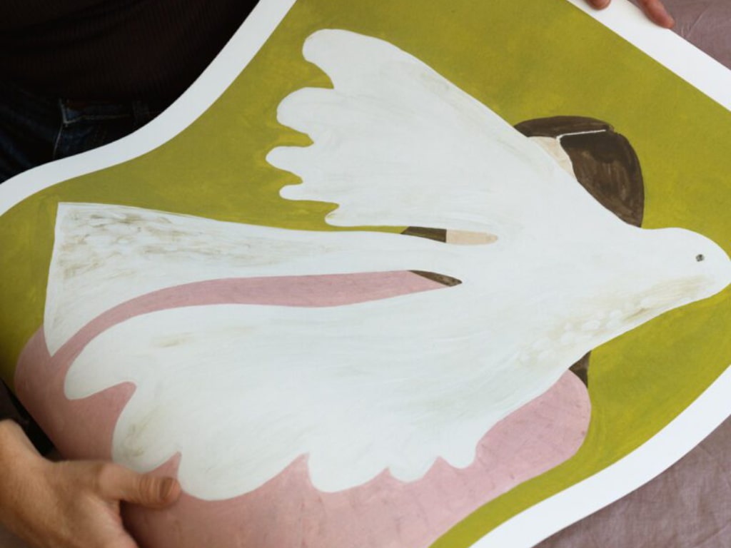 Bird and Woman