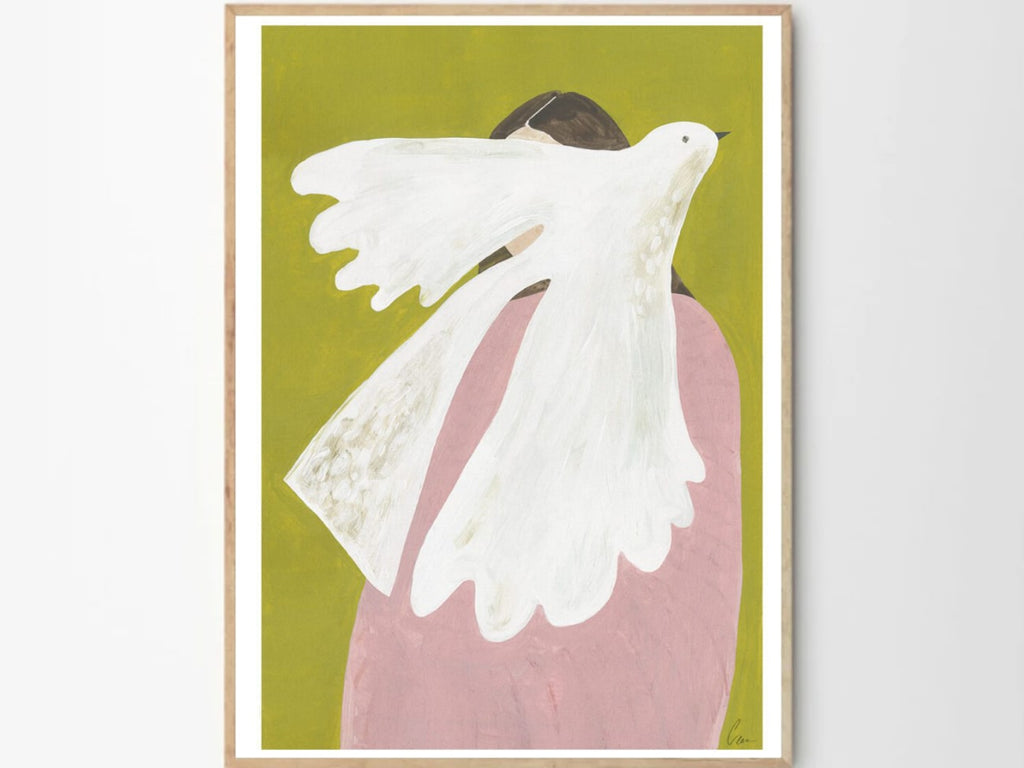 Bird and Woman