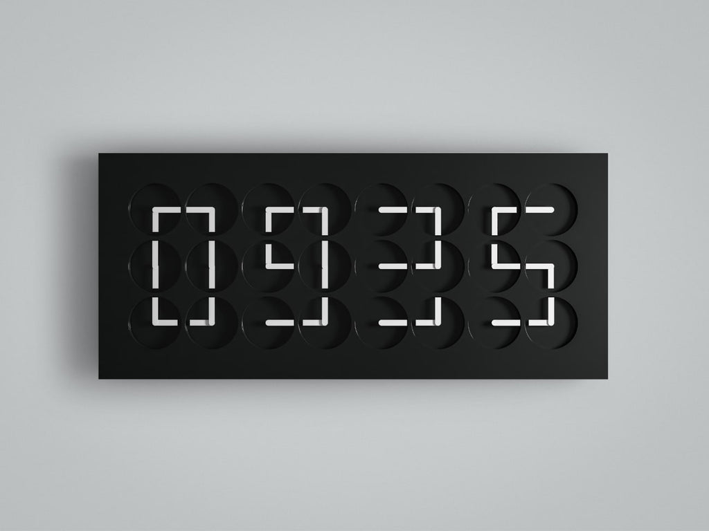 ClockClock 24 -  Black