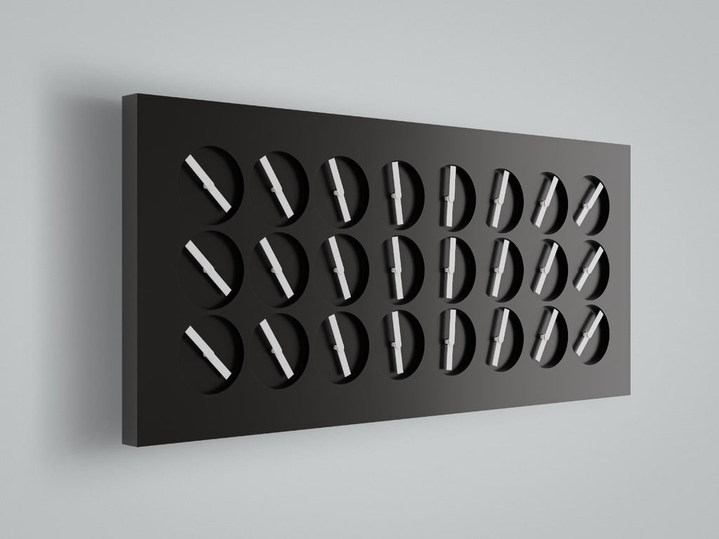 ClockClock 24 -  Black