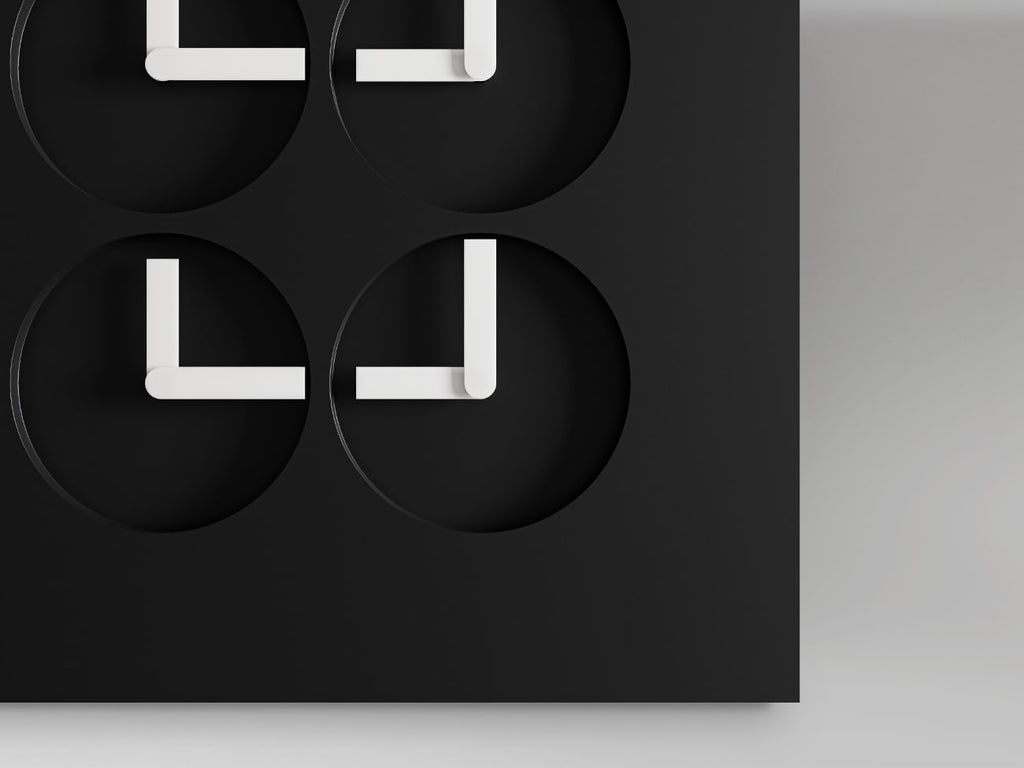 ClockClock 24 -  Black