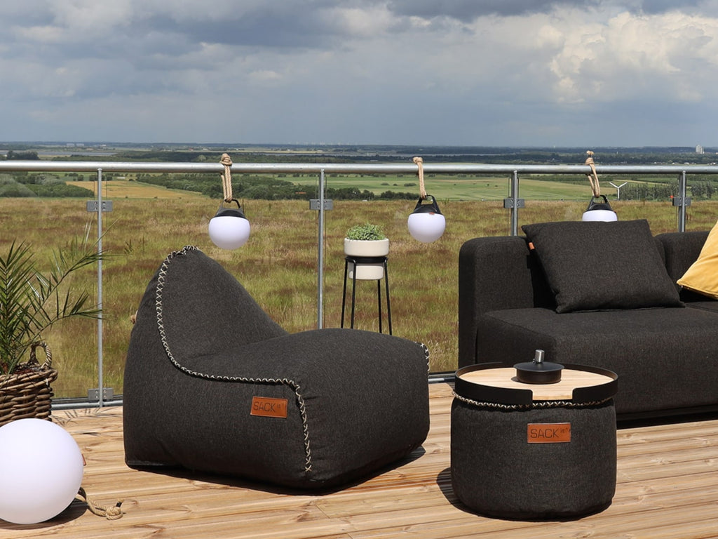 Cobana Lounge Chair + Pouf