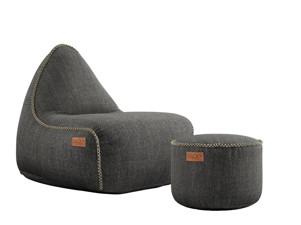 Cobana Lounge Chair + Pouf