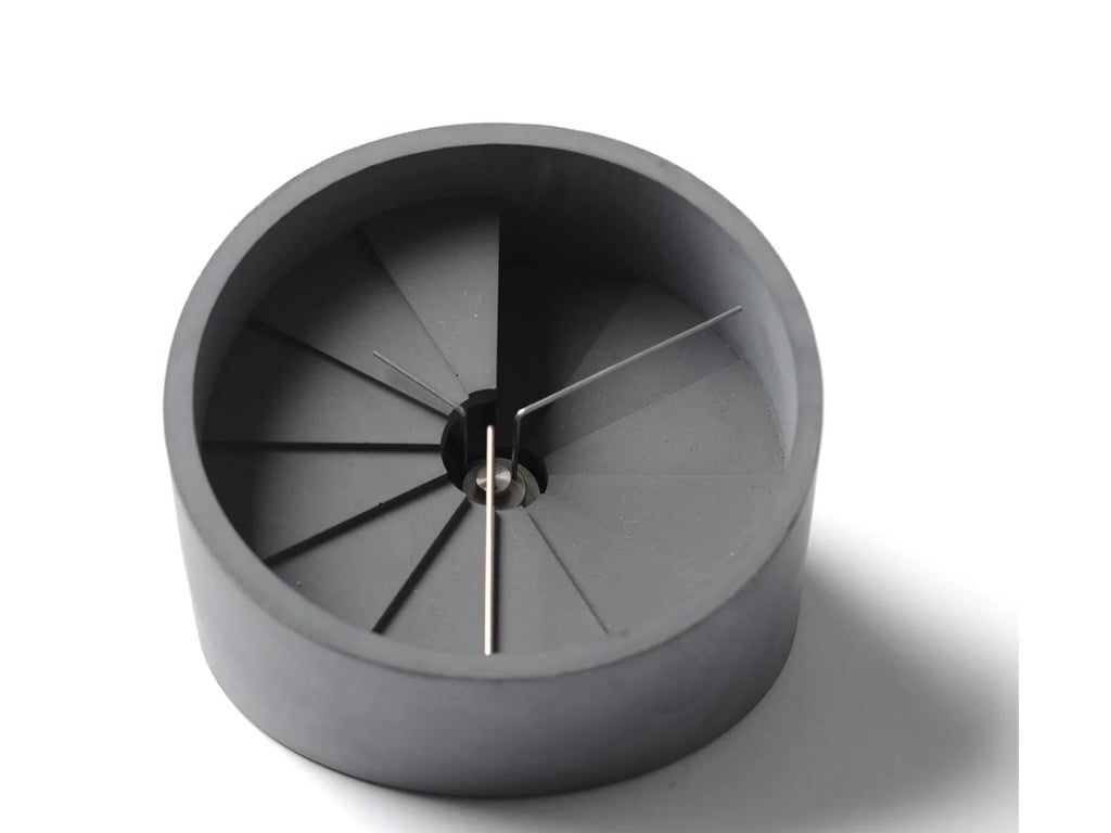 Concrete Table Clock