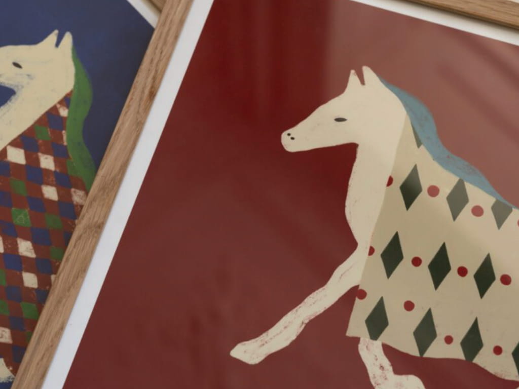 Horse Bordo