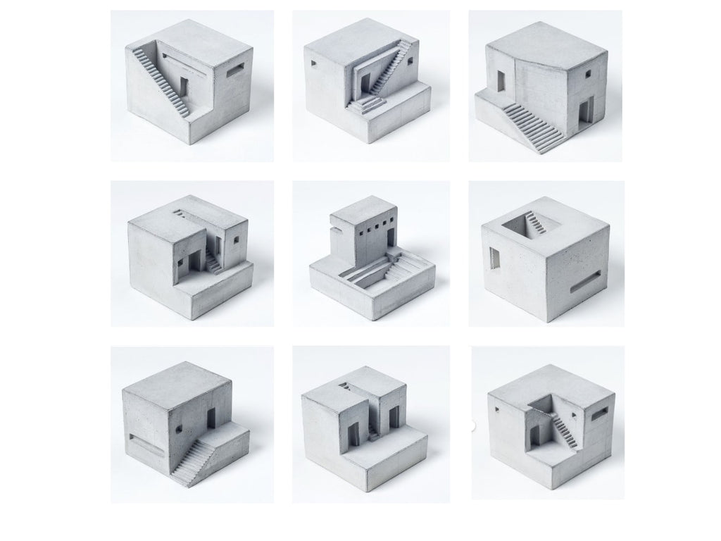 Miniature Concrete Homes