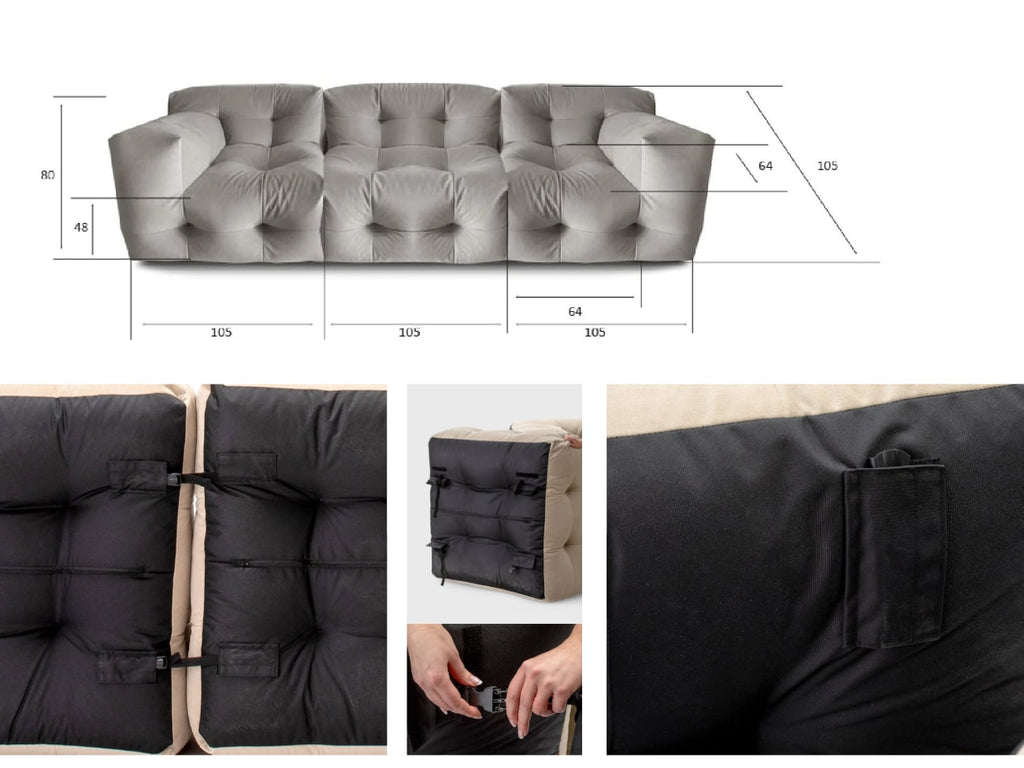 Not-A-Sofa 3 seater