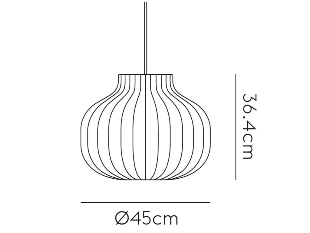 Strand Pendant Lamp Closed