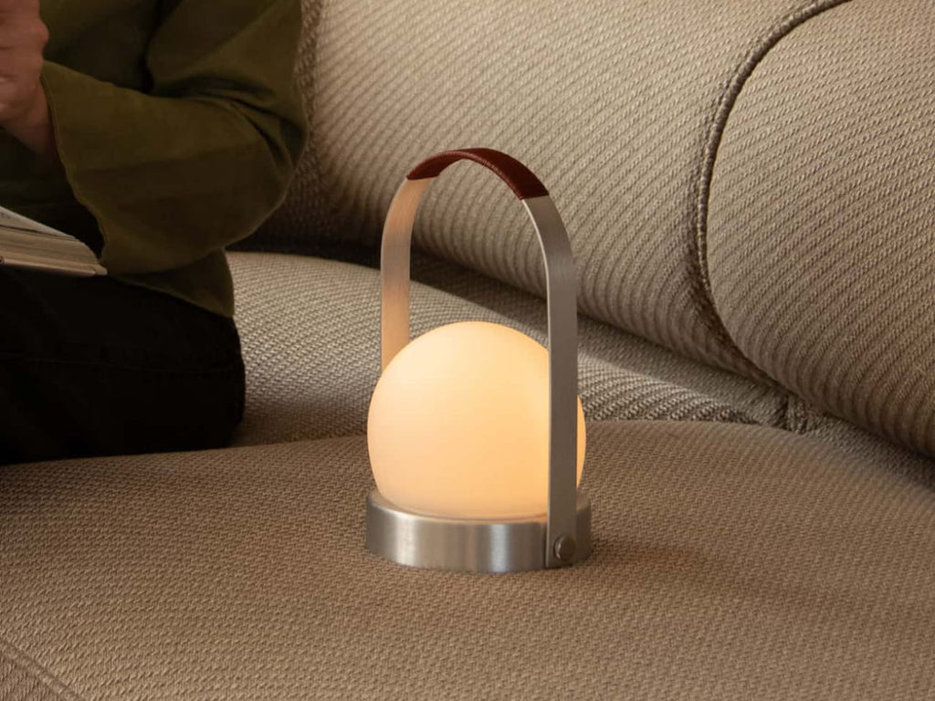 Carrie LED Lamp Leather