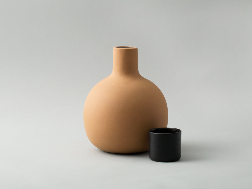 Pitcher w/ Black Cup