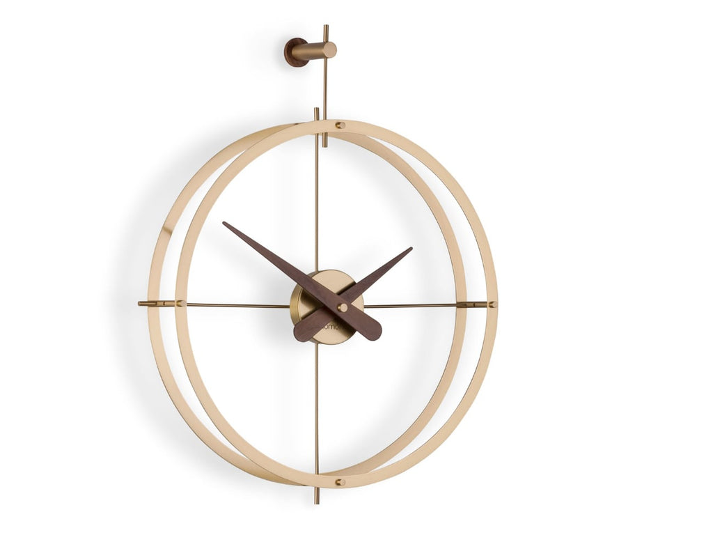 2 Puntos Premium Gold Wall Clock