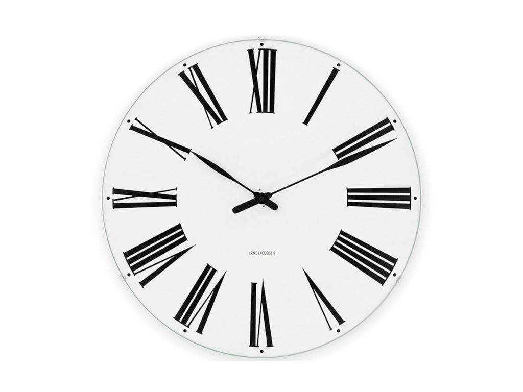 Arne Jacobsen Roman Wall Clock