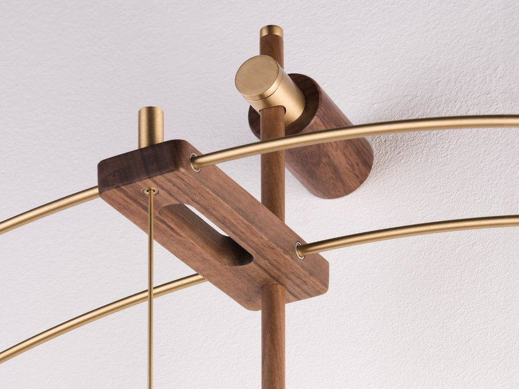 Barcelona Premium Gold Wall Clock