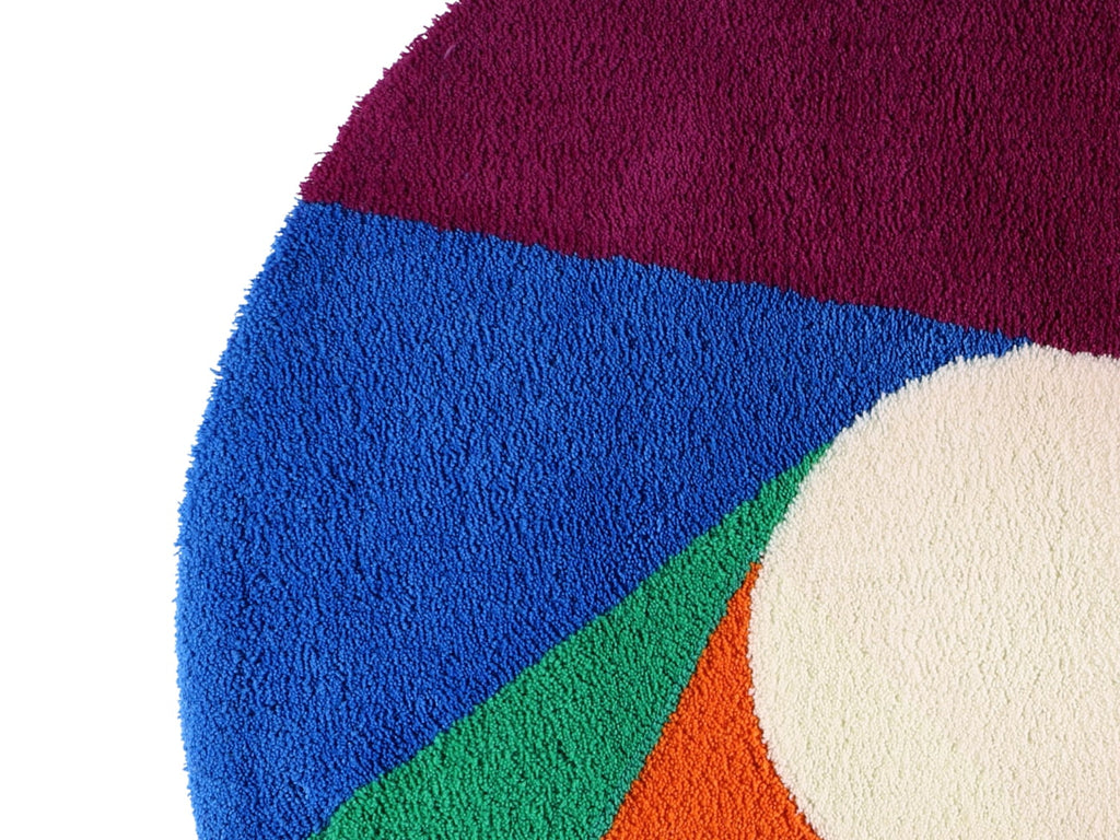 Color Wheel Rug 1000