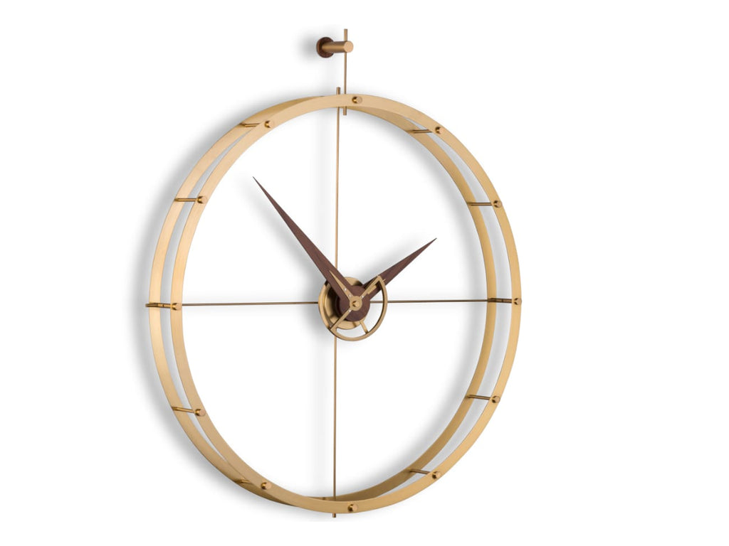 Doble O Premium Gold Wall Clock