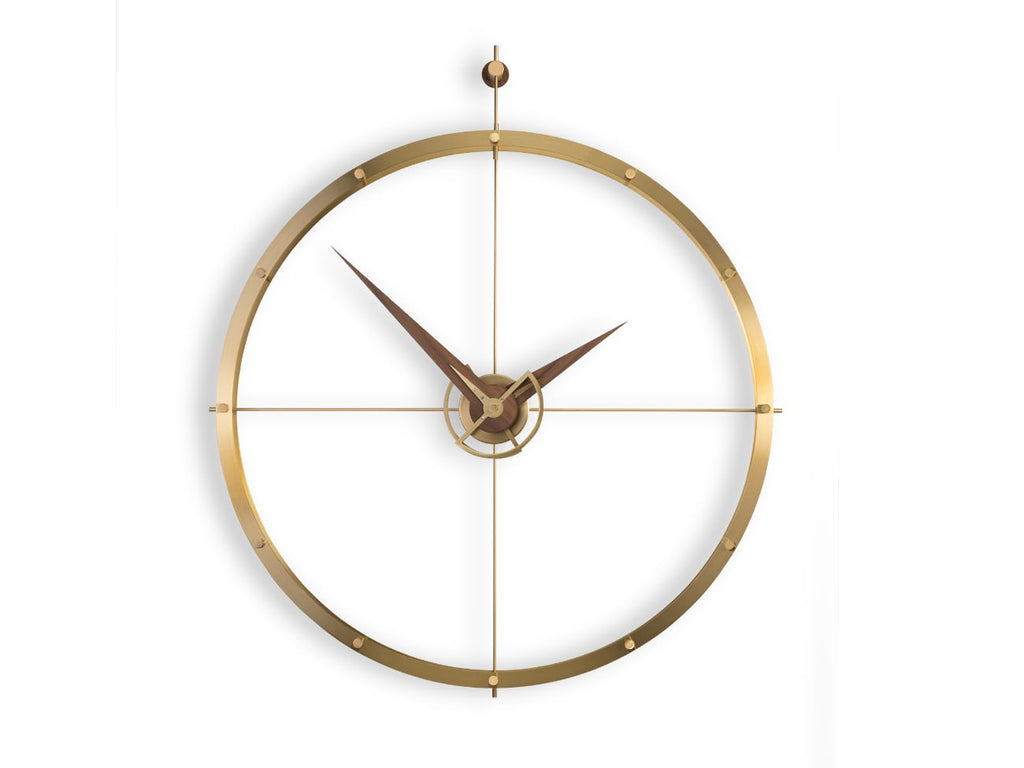 Doble O Premium Gold Wall Clock