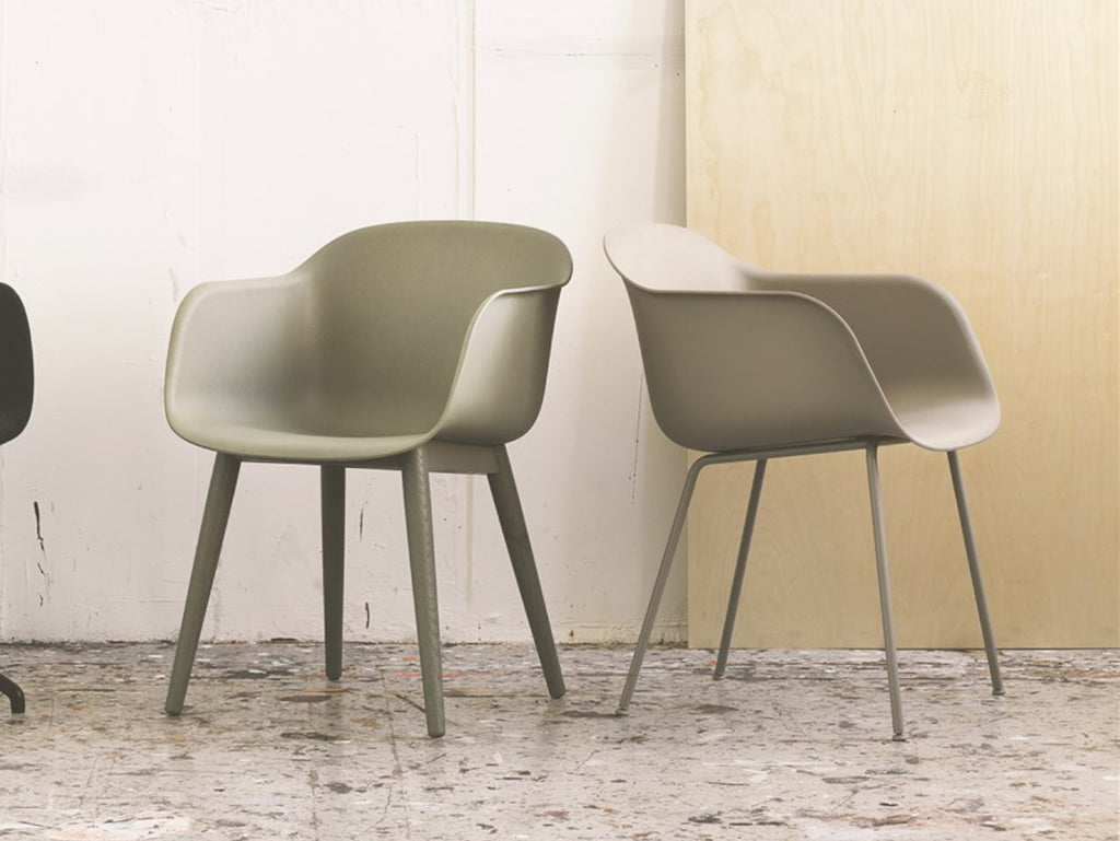 Fiber Armchair Tube Base