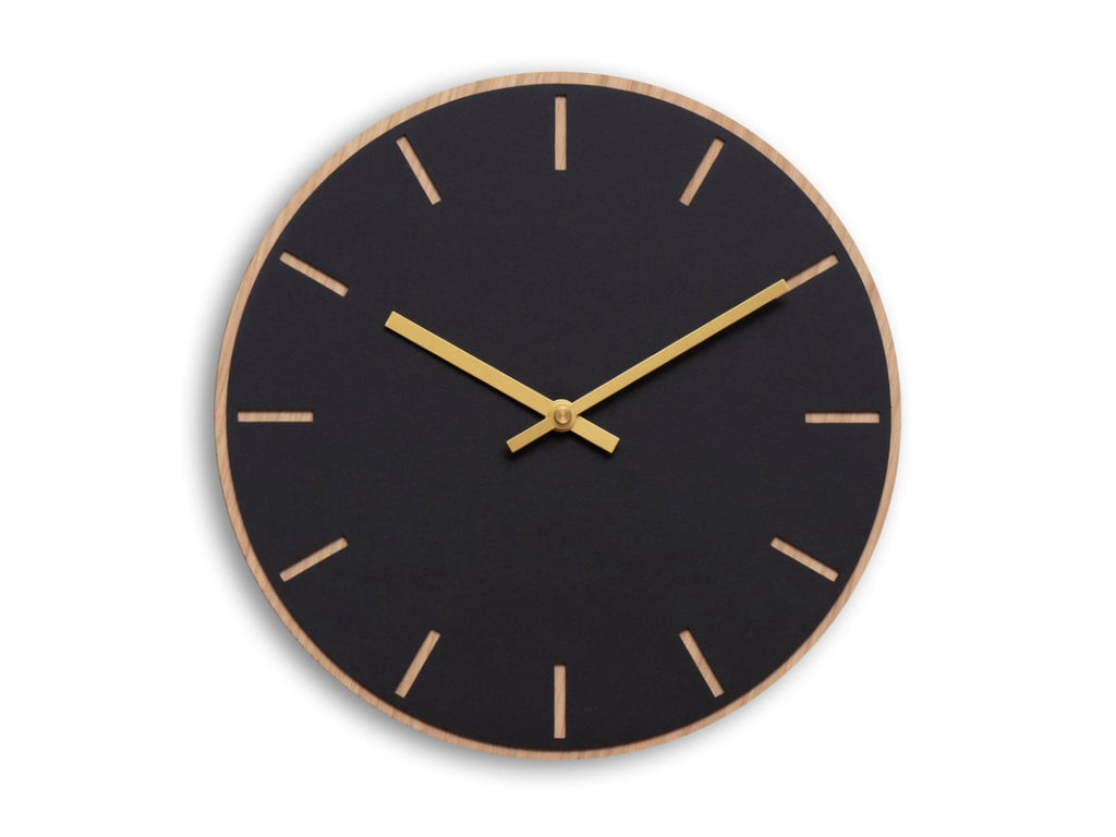 Hemverk Wall Clock Linoleum
