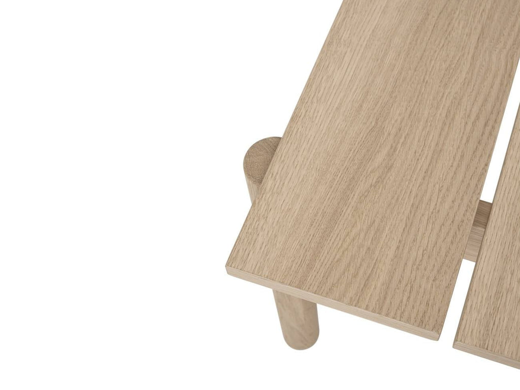 Linear Wood Bench