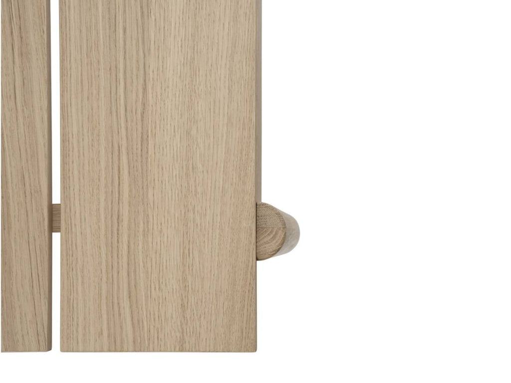 Linear Wood Bench