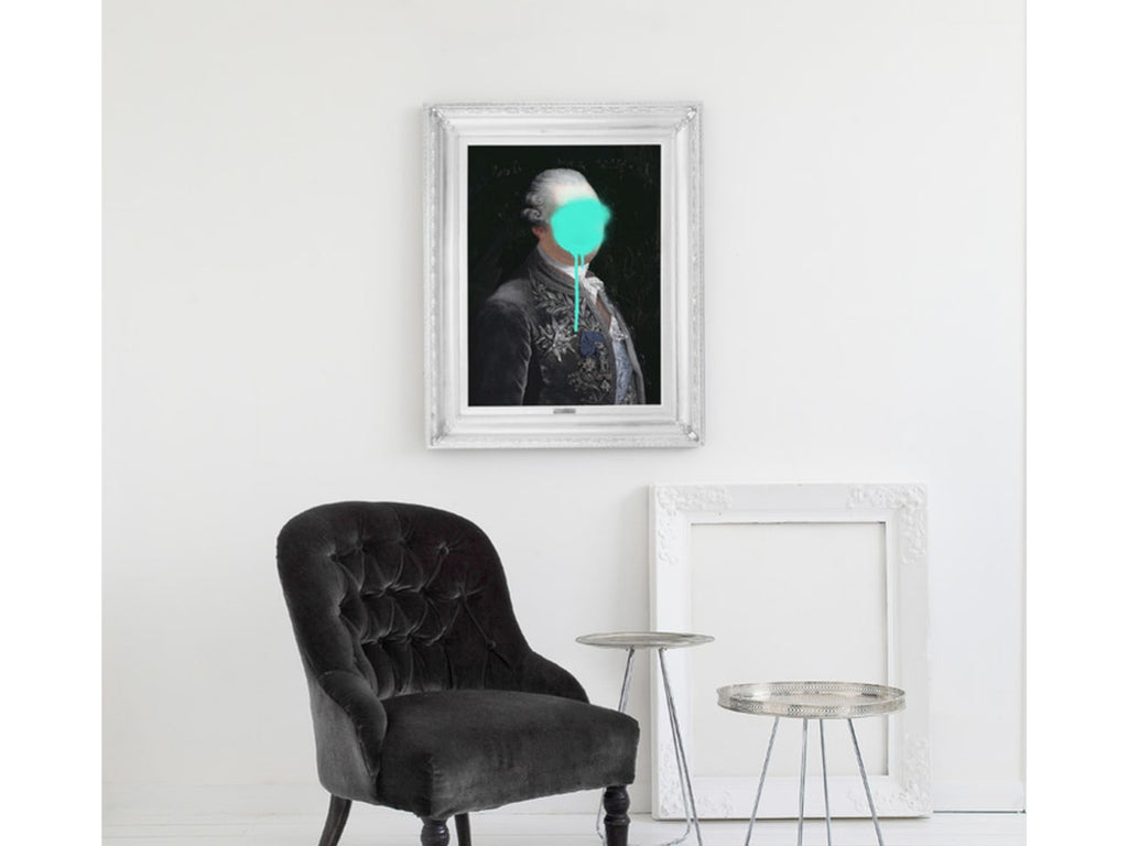 Monsieur Mint' Canvas