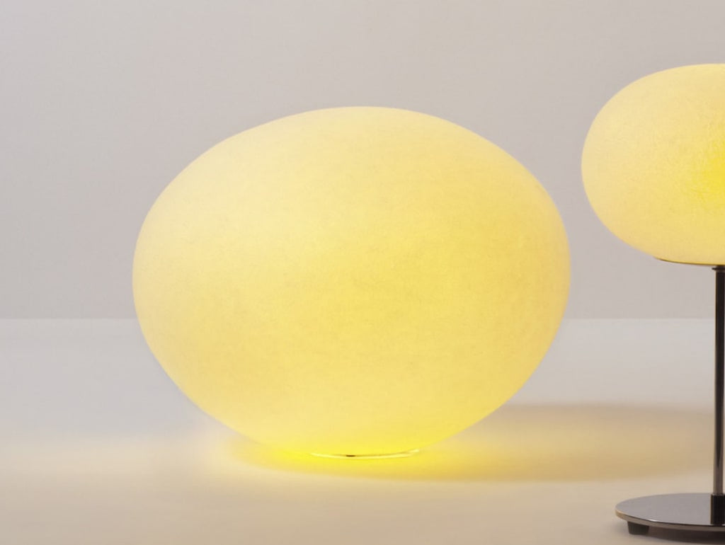 Natural Moon Table Lamp