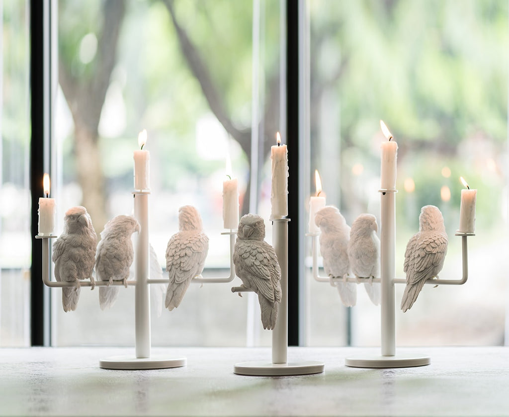 Parrot X CANDLE HOLDER