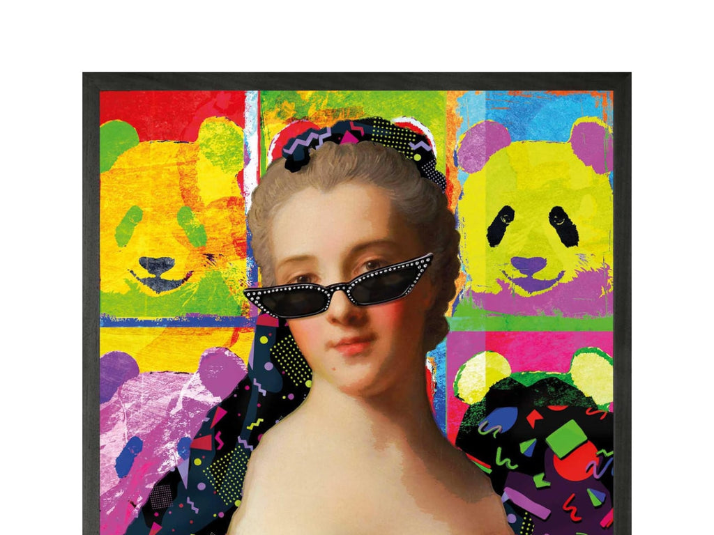 Pop Panda and Sunglasses Lady