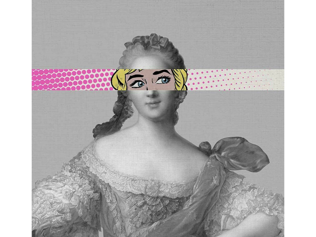 Pop Portrait Gentildonna Pink White