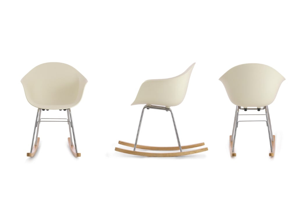 TA Arm Shell Chair Er Rocking Base