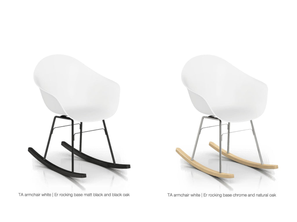 TA Arm Shell Chair Er Rocking Base