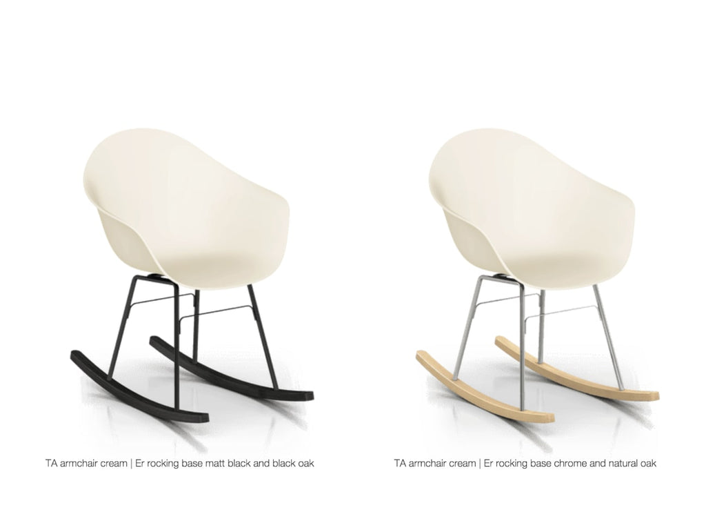 TA Arm Shell Chair Er Rocking Base