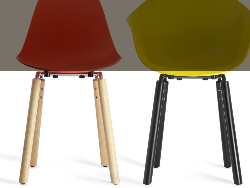 TA UP Arm Shell Chair Yi Base