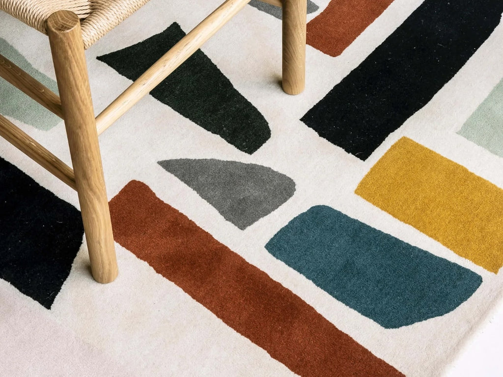 Tones Pieces Tufting Rug
