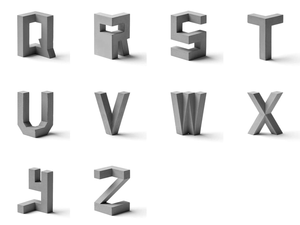 Concrete Alphabet