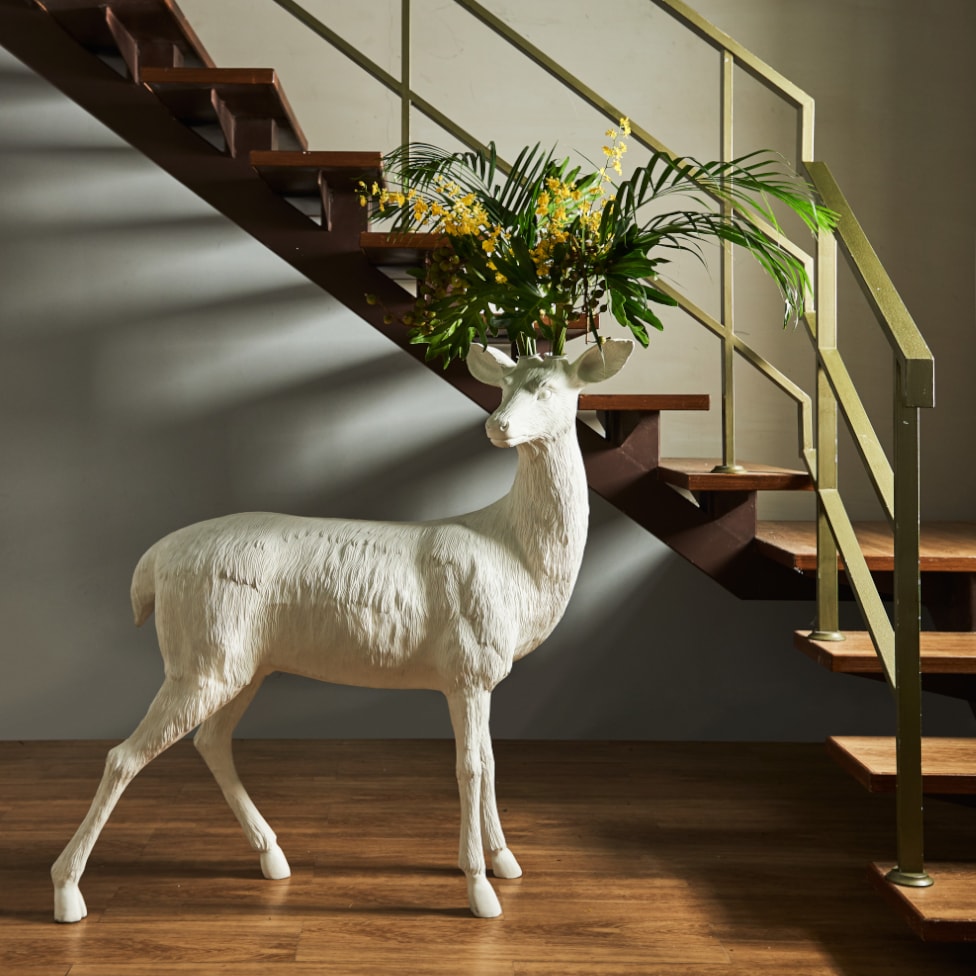 Deer X VASE