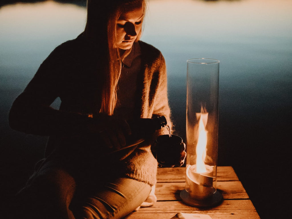 Spin Tabletop Fireplace 90